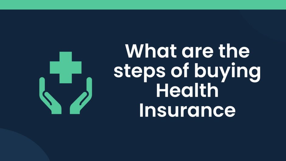 What are the steps of buying Health Insurance