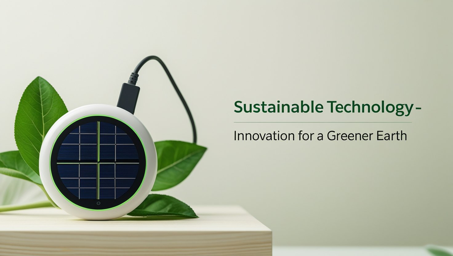 Sustainable Technology | Innovation for a Greener Earth