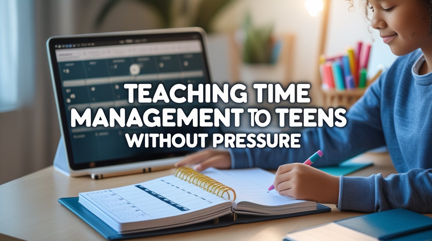 Teaching Time Management to Teens Without Pressure