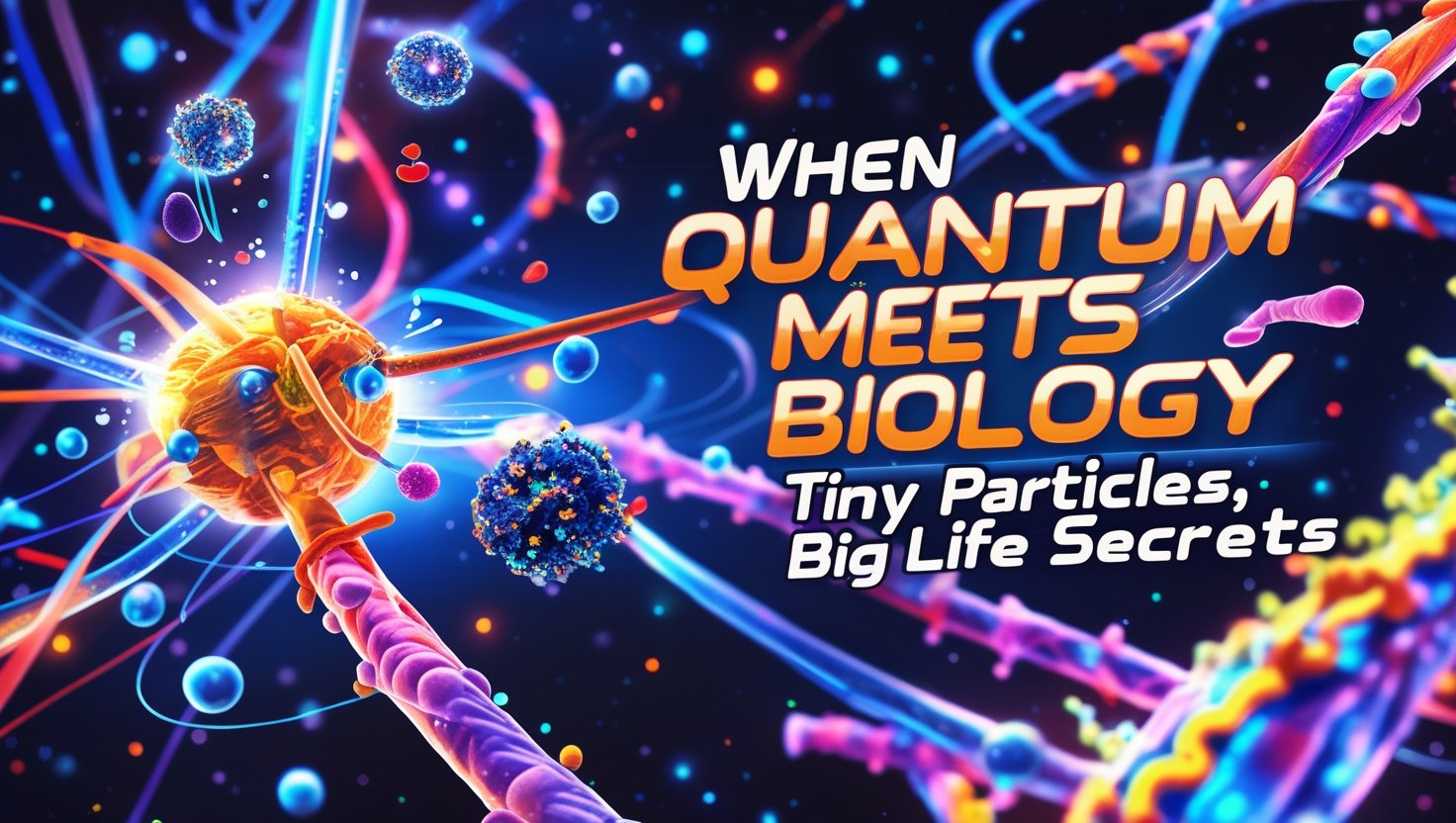When Quantum Meets Biology | Tiny Particles, Big Life Secrets